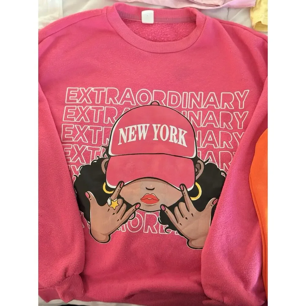 Girls 10–12 Black History‎ Month Shirt Lot (6) Graphic Tees & Sweatshirts